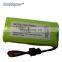Customize NIMH NICD 2.4v 3.6v 4.8v 6v 7.2v 9.6v 12v 14.4v 24v size C D AA AAA NIMH rechargeable battery pack