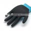 15g black nylon and spandex ultrafine foam glove