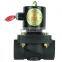 DKV electric12 volt 2 inch AC DC copper coil 24v 220v air water thread normally open close pvc plastic solenoid valve