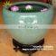 Retail big completely weatherproof porcelain ceramic fish pot and garden planter pot