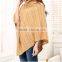 2016 ladies turtle neck women new model acrylic poncho