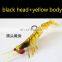 Soft rubber shrimp 10.5g 9cm river wood shrimp Lure for bass carp trout fishing