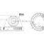 PAL/NTSC Night vision 720P TVI-AHD-CVI-CVBS All in one Dome Camera