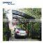 Aluminium Frame 2 Car Metal Carport Aluminium Profile Canopy Wings Shape