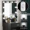 Vanity Set with Lighted Mirror, Makeup Vanity Dressing Table Dresser Desk for Bedroom