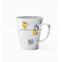 Wholesale White Luxury Gift Foods Drinks Ceramic Mugs Tea Coffee Cup Set