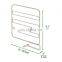 Versatile Metal Wire Closet Shelf  Separator for  Organization in Bedroom, Bathroom, Kitchen and Office Shelf