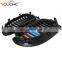 E60 Gloss M color front bumper kidney grille for BMW 5 series E60 E61 2004-2009 front hoot mesh