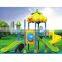 High end china used preschool plastic slide manege amusement park