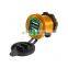 Modified car charger usb metal car charger 4.2A with aperture