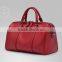 New design leather boston bag barrel handbag leather women duffle bag