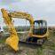 Komatsu pc60 mini crawler excavator in stock