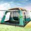 High Quality 8-10 Person Big Tent Outdoor Camping Waterproof 2 Bedrooms Tents Camping Outdoor Large Family