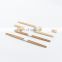Opened paper wrapped food grade bamboo carbonized chopsticks