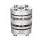DLZT series Aluminum alloy eight screws high rigidity double disc coupling  with locking assembly