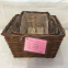 Hot Sale Square Shape Garden Willow Flower Basket