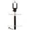 2015 hot sale products selfie stick with bluetooth shutter button monopod selfie stick