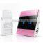 Pink 2 Gang Crystal Glass Panel 433MHZ WIFI Smart Electrical Wall Home Switch