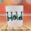 Customized Made Matte White Frosted Glass Votive Holders                        
                                                Quality Choice