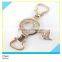 Strass Rhinestone Waist Chain Belt Buckle Design Crystal Gold Metal Chain 2.5x7cm