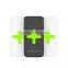 2016 Fashion qi Wireless Charger Receiver for Galaxy s5 Mini Size for Lenovo