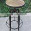 RE-1502 Cheap Reproduction Antique Bars Furniture High Back Chair