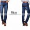 Skinny Womens Jeans mid-rise Waistband Stock Pants Herf2g