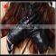 2016 new style pinholing police mens black leather gloves with wholesale price