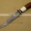 CITIZEN KNIVES, BEAUTIFUL CUSTOM HAND MADE DAMASCUS STEEL HUNTING KNIFE