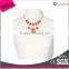 MIRI Necklace Set Luxurious Bib Necklace Cabochon Teardrops With Mini Beads Necklace