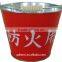 Japan fire bucket steel water bucket