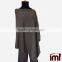 Custom Made Pure Cashmere Poncho with Buttons Pure Cashmere Shawl