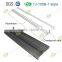 Al-alloy plinth skirting board for wall protection
