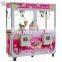 Good Price Coin Operated Two Players Plush Novelties Triple Catcher Crane Clawing Game Machine