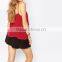 Wine hot lady strap sun-tops designs dress summer apparel suppliers