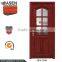 modern design glass front door wooden