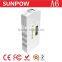 sunpow lcd display 12v car jump starter 12000mAh power bank pocket power battery booster with Safety Hammer