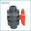 Chinese Supplier Plastic True Union Ball Valve For Irrigation Gray PVC Ball Valve