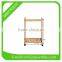 3-tier bamboo kitchen trolley