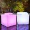 color led cube chair waterproof rechargeable led chair