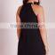 Black boutique casual dress for fat girl
