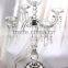 Clear Wedding Candelabra Crystal Centerpieces