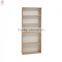 office/library/home furniture simple model wooden bookcase, 5 tiers book shelf in black