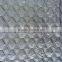 velboa/polyester embroidered thermal padded fabric with quilting for down coats/jacket