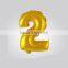 16 inches Foil number balloon,alphabet Balloons