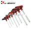 K-Master manufacture T handle ball point hex key 2-10mm screwdriver hex key