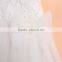 New arrival flower bowknot decorated multi-layer lace dress wholesale beautiful girls puffy dresses for kids