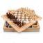 Chess Set Pieces Wood with Board Storage Box Christmas Gift Kids Toy Chess