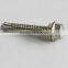 Stainless steel Hexagon flange head drilling screws DIN7504K