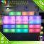 Big Long Rectangle Remote Control Glowing Plastic Vase Led Pot Flower Pot